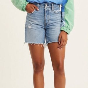 Levi’s 501 Mid Thigh Jean Shorts